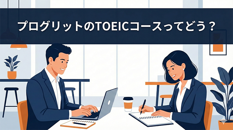 プログリットのTOEICコースってどう？